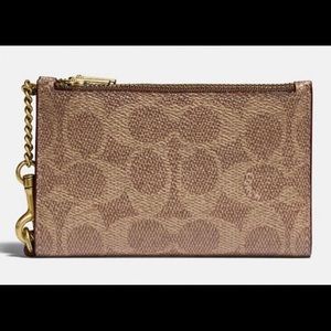 Coach Zip Chain Wallet